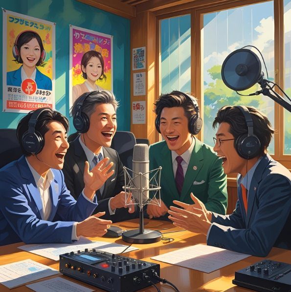 ホンマルラジオ収録の様子